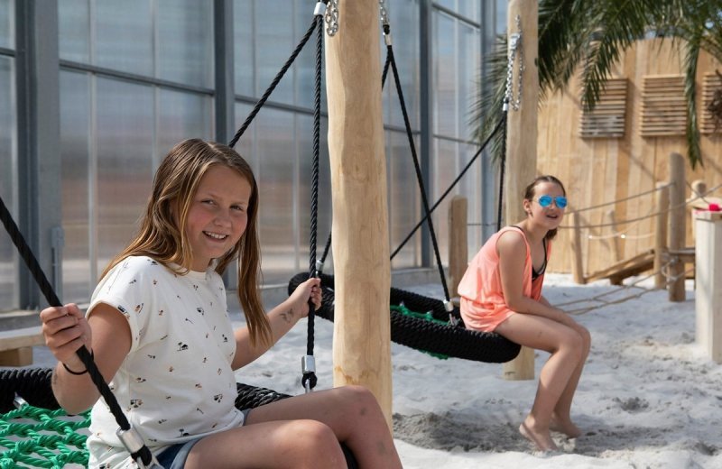Camping in België met indoor strandbad